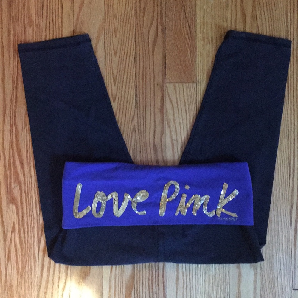 PINK Crop yoga pants